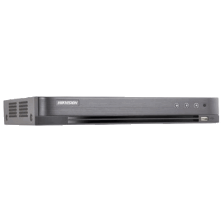 DVR 4K, 4 ch. video 8MP, 4 ch. AUDIO HDTVI "over coaxial" - HIKVISION