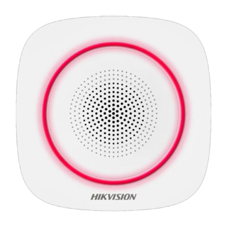 Sirena wireless AX PRO de interior cu led rosu, 868Mhz - HIKVISION