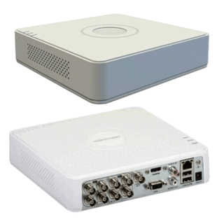 DVR 8 canale video 4MP lite, AUDIO HDTVI over coaxial - HIKVISION