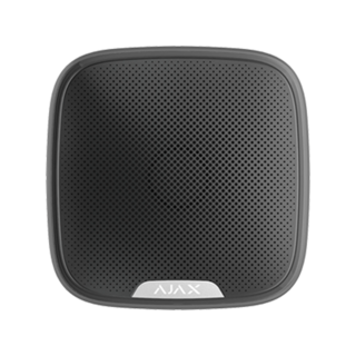 Sirena de exterior, wireless, negru - AJAX