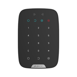 Tastatura cu cititor carduri, wireless, negru - AJAX