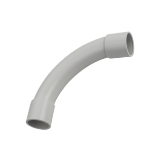 Cot 90° pentru tub PVC D16