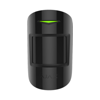 Detector de miscare PIR MotionProtect, wireless, negru - AJAX
