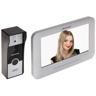 Kit Videointerfon pe 4 fire HikVision